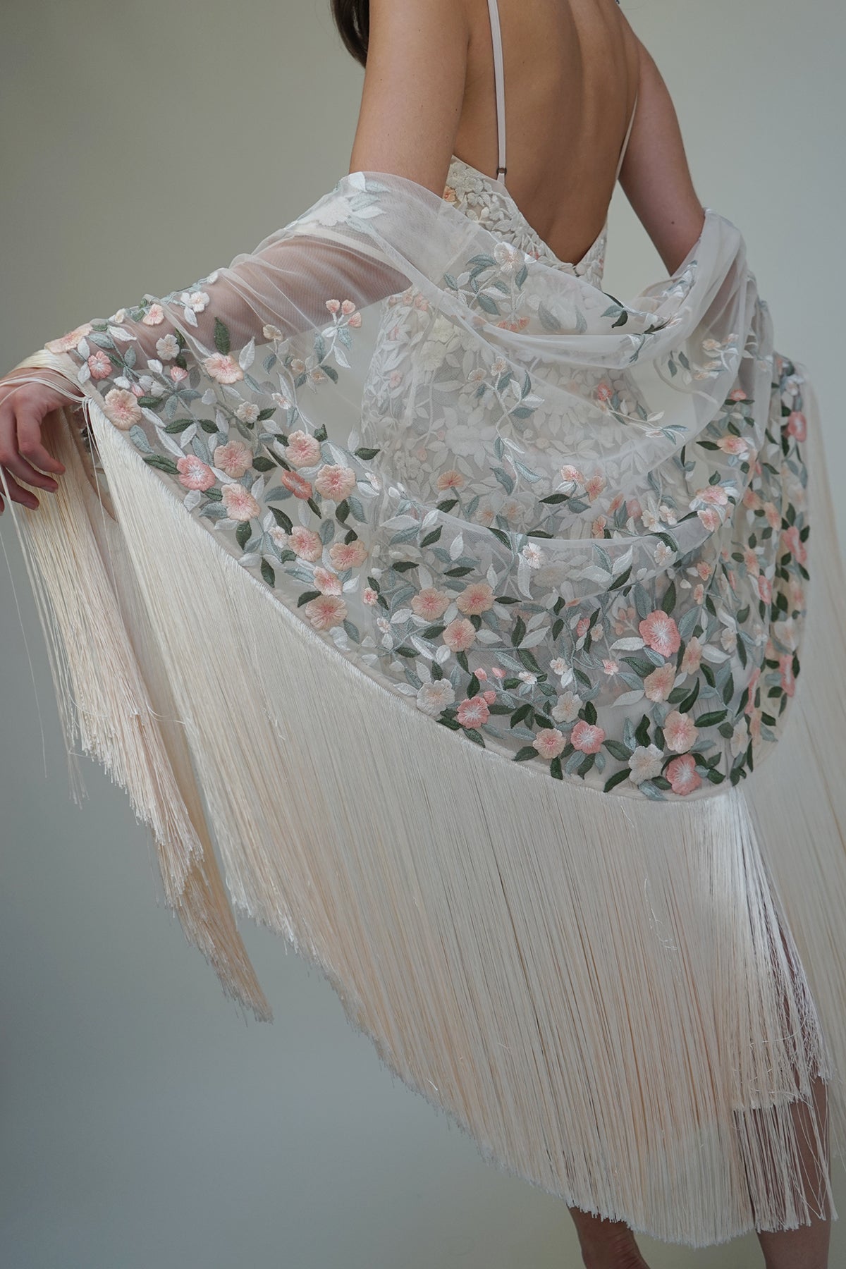 Archive Miniature Rose Botticelli Tassel Dress