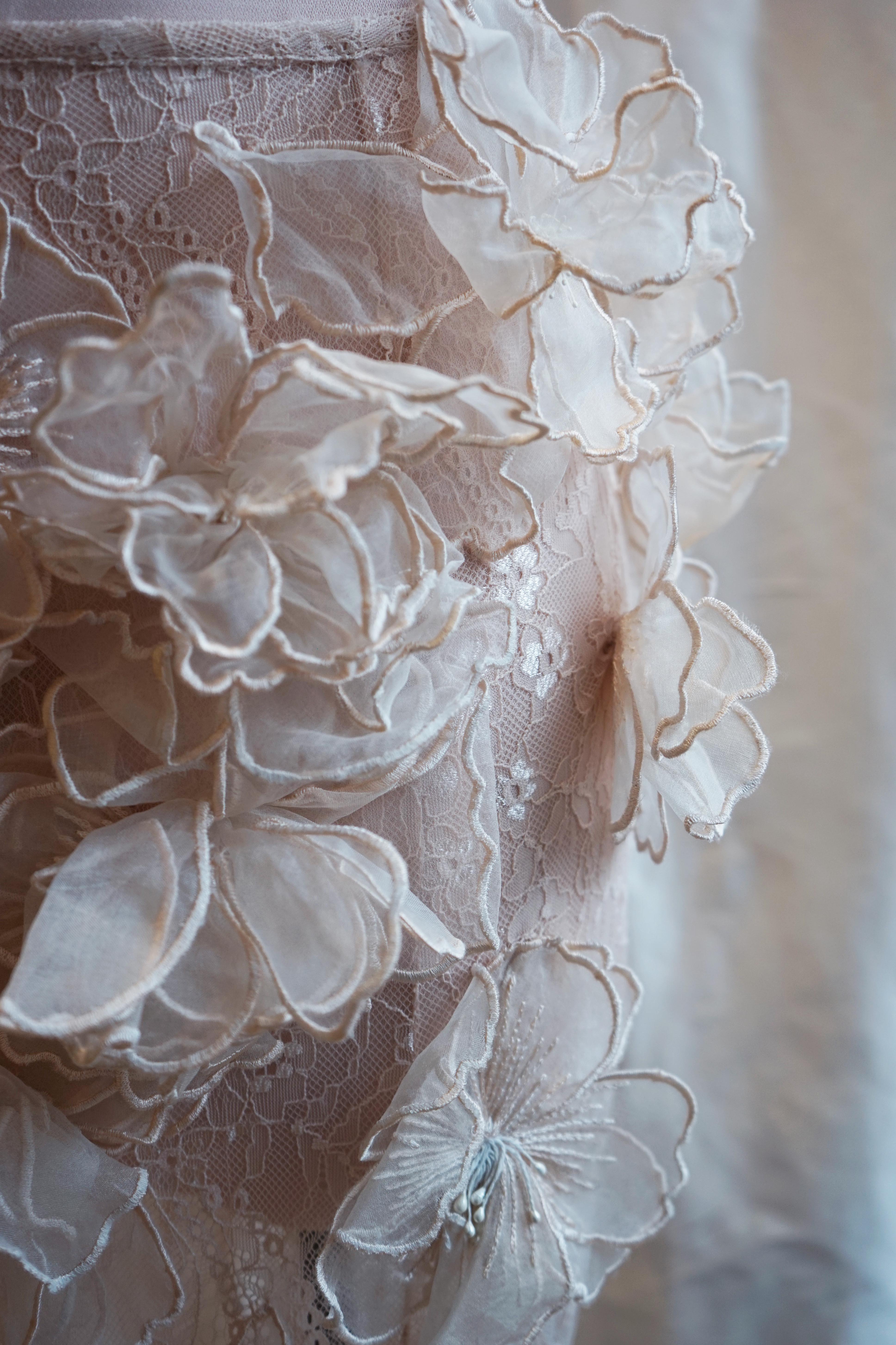 Archive Blush Peony Rose Lace Two Piece