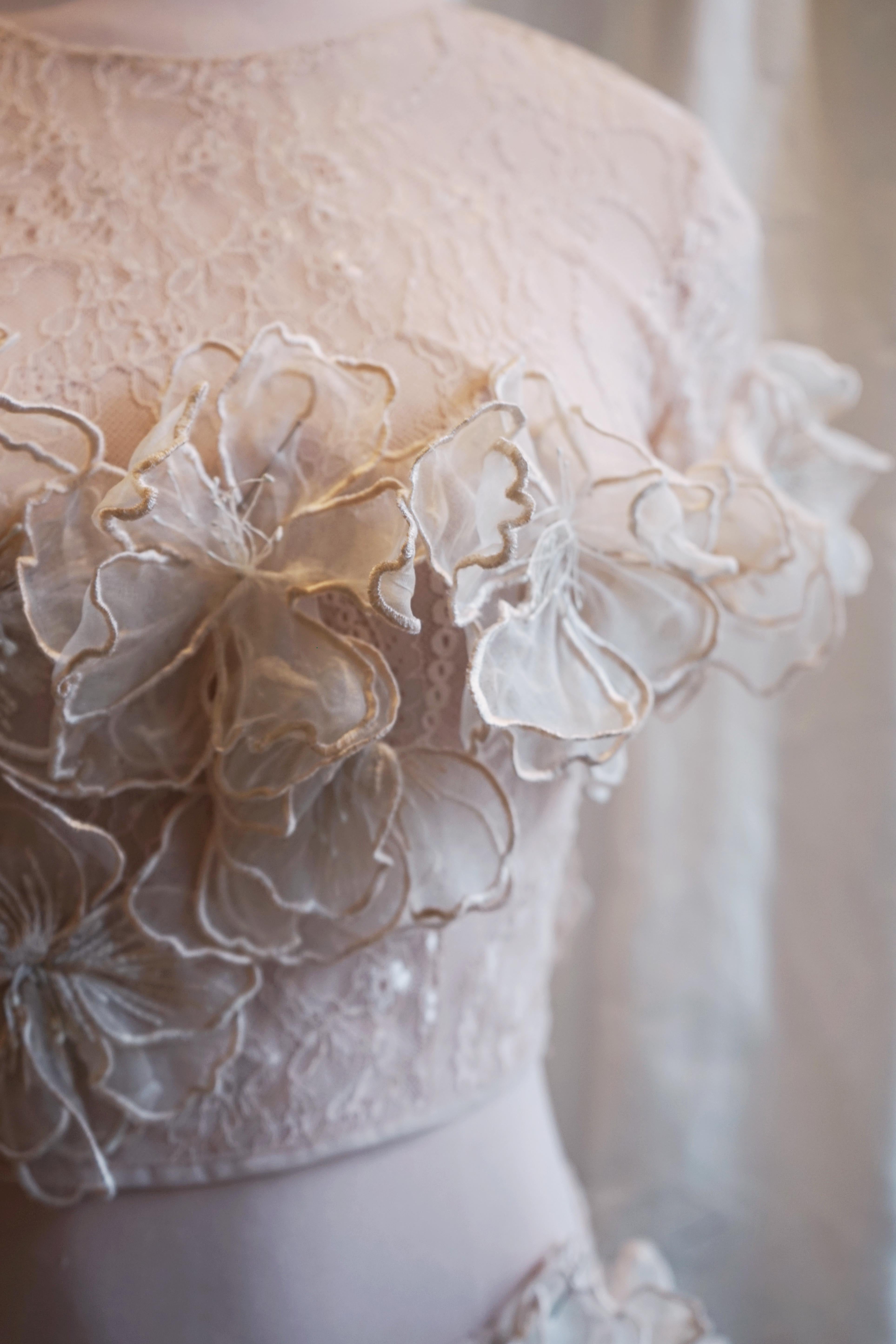 Archive Blush Peony Rose Lace Two Piece