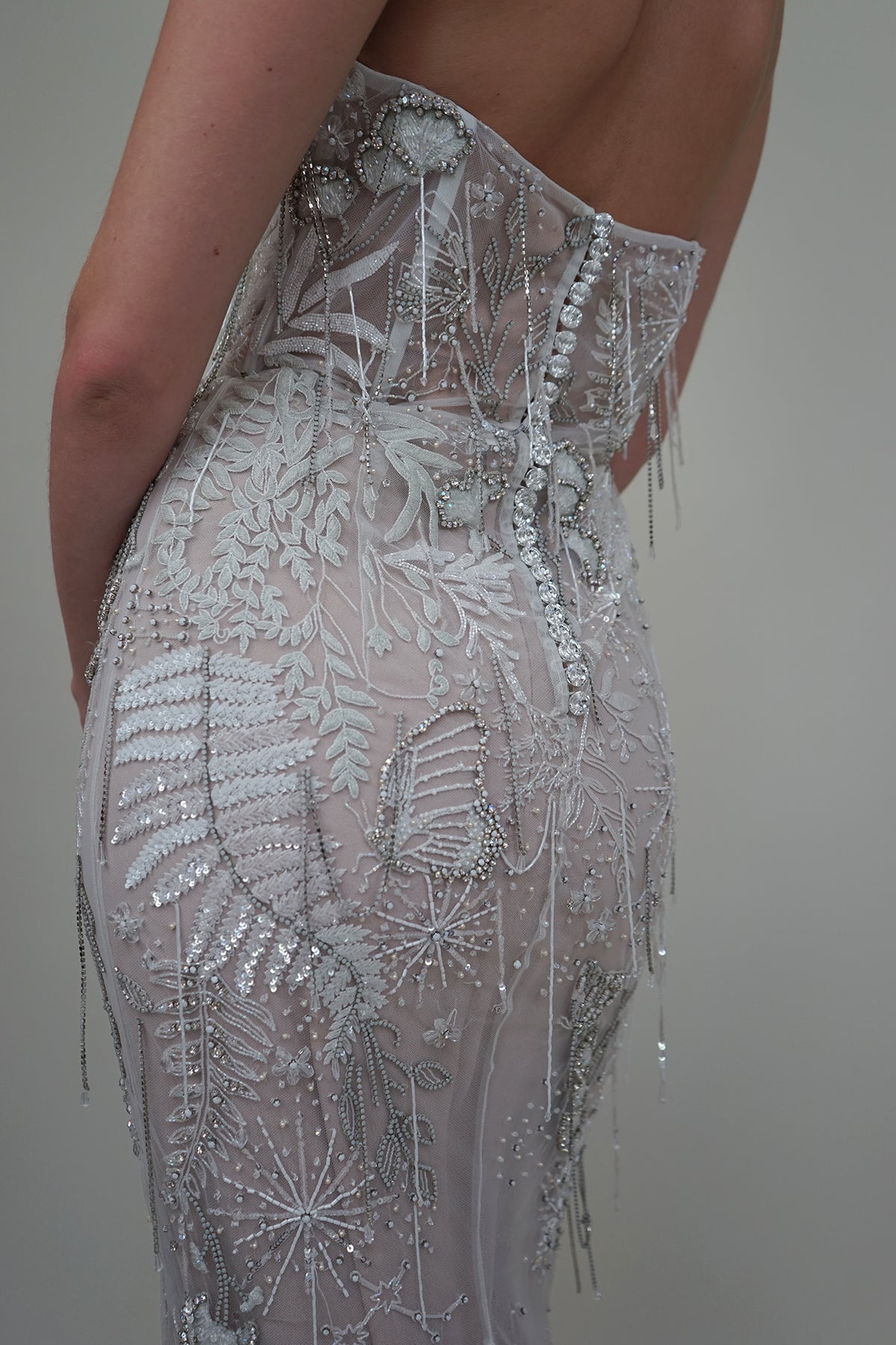 Archive 'Astrophile' Gown with 'Shooting Star' tassels - RUNWAY COLLECTION