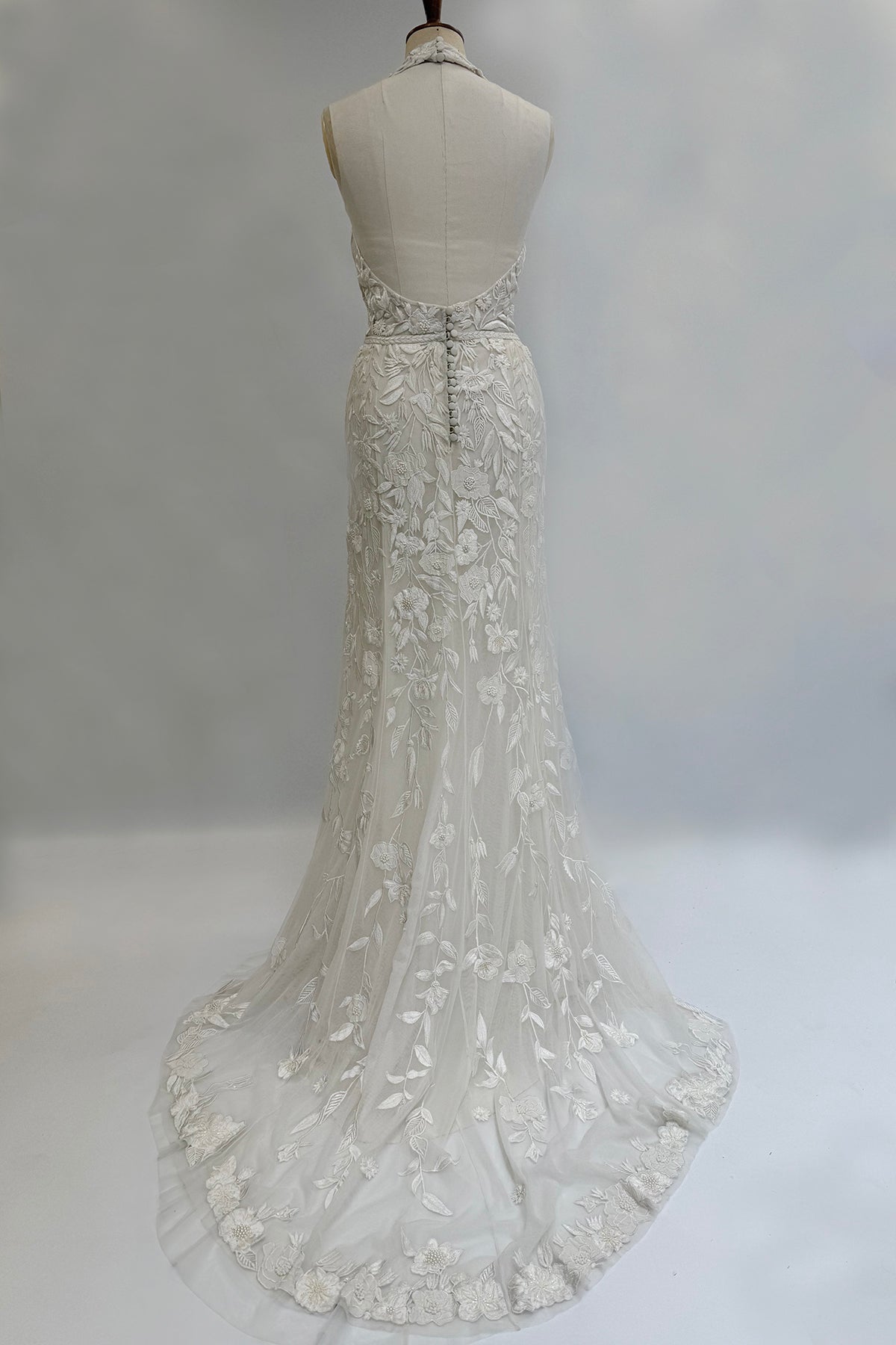 Archive Halter Neck Wild Rose 'Floral White'