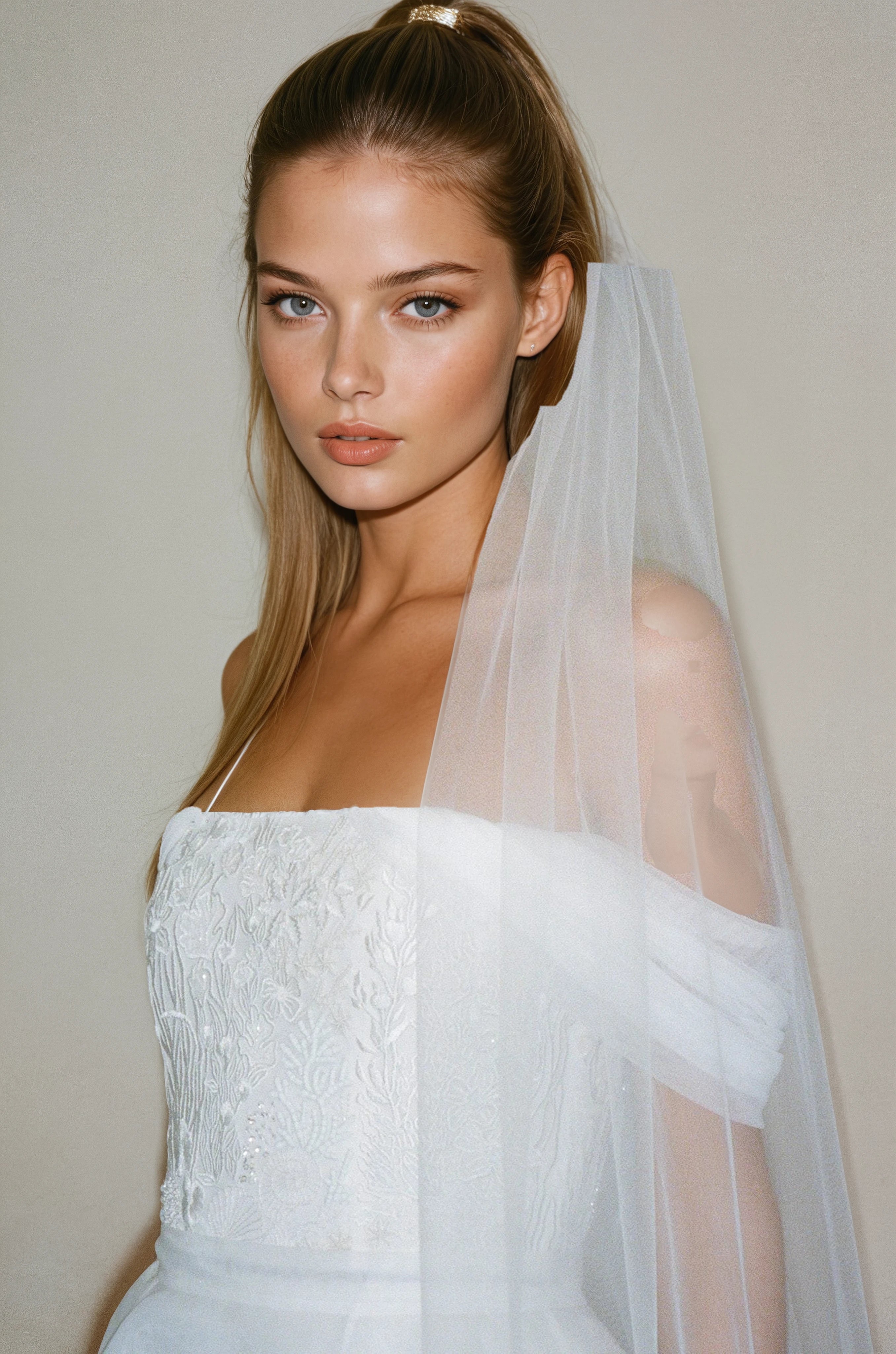 ARCHIVE SEASCAPE or WISTERIA BODICE with ORGANZA VOLUME CIRCLE SKIRT