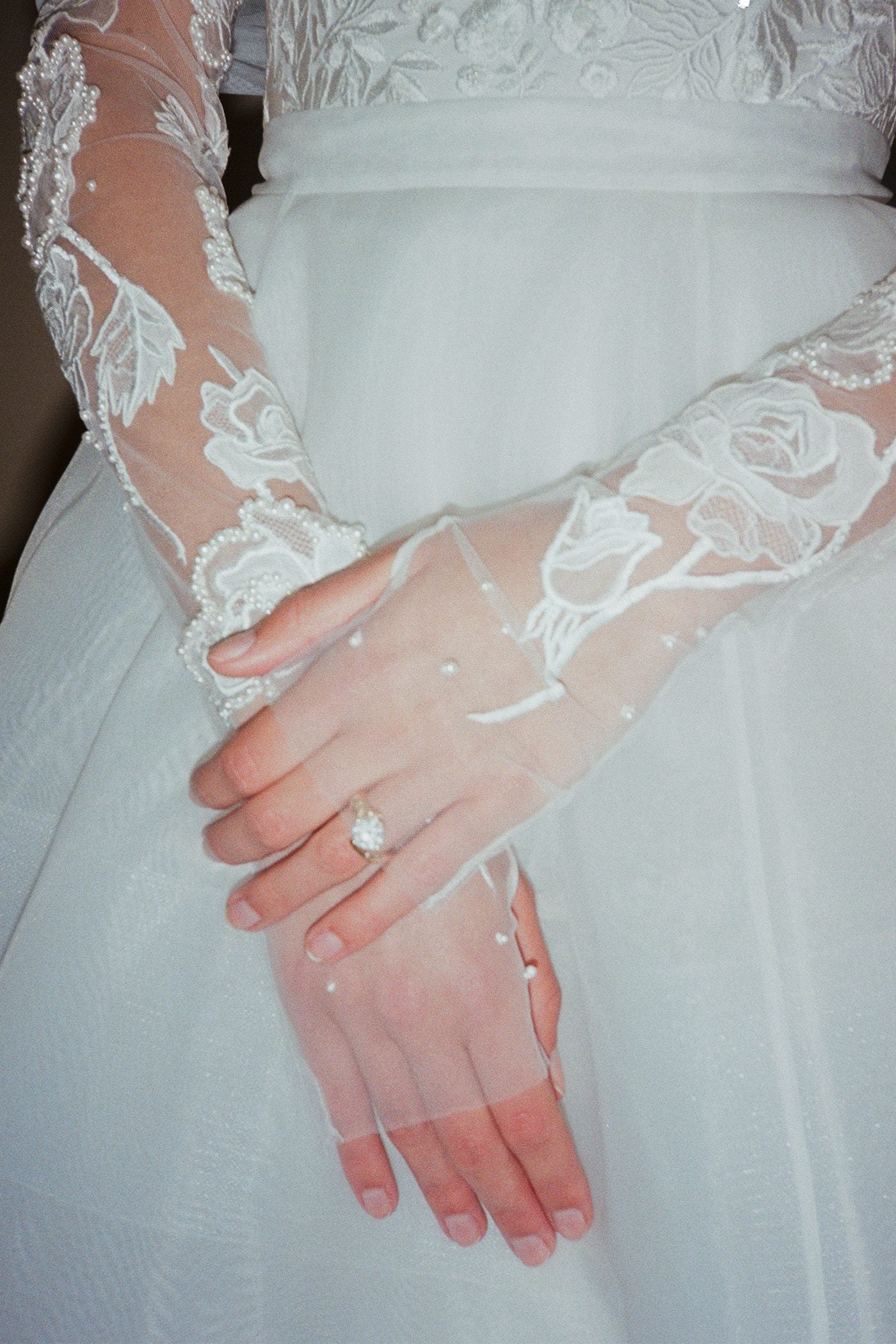 Archive Wisteria or Seascape Bodice with Organza Volume Overskirt