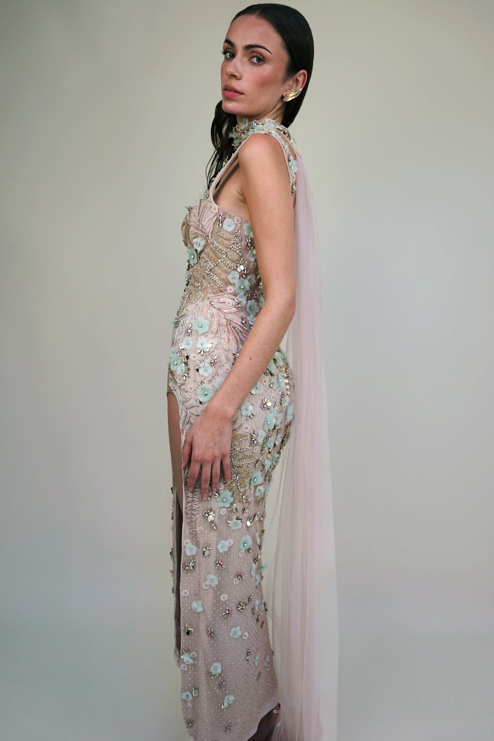 RTW Blossom Fern Gown - RUNWAY COLLECTION