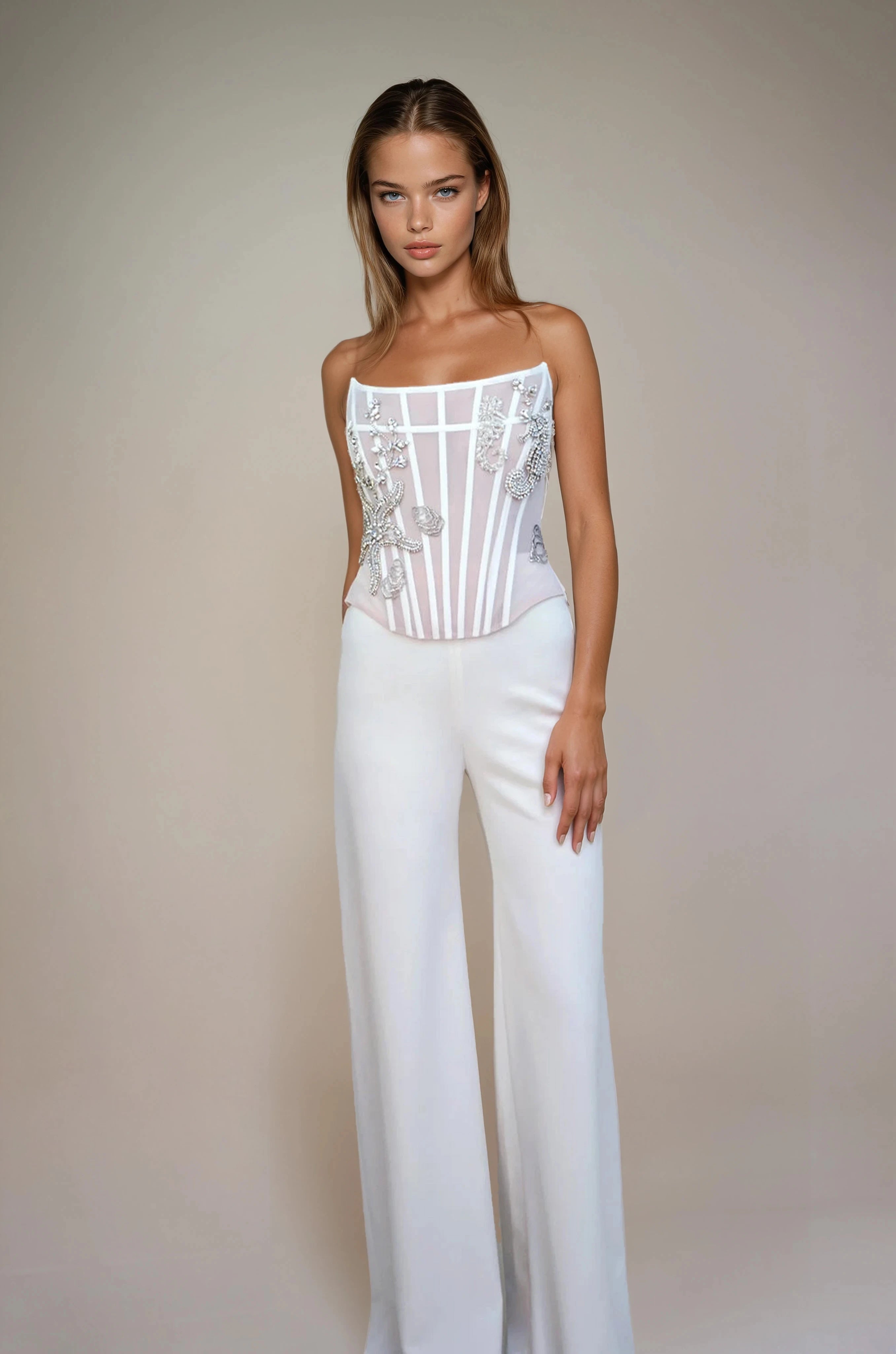 Archive Celestial Seascape Birdcage Bustier