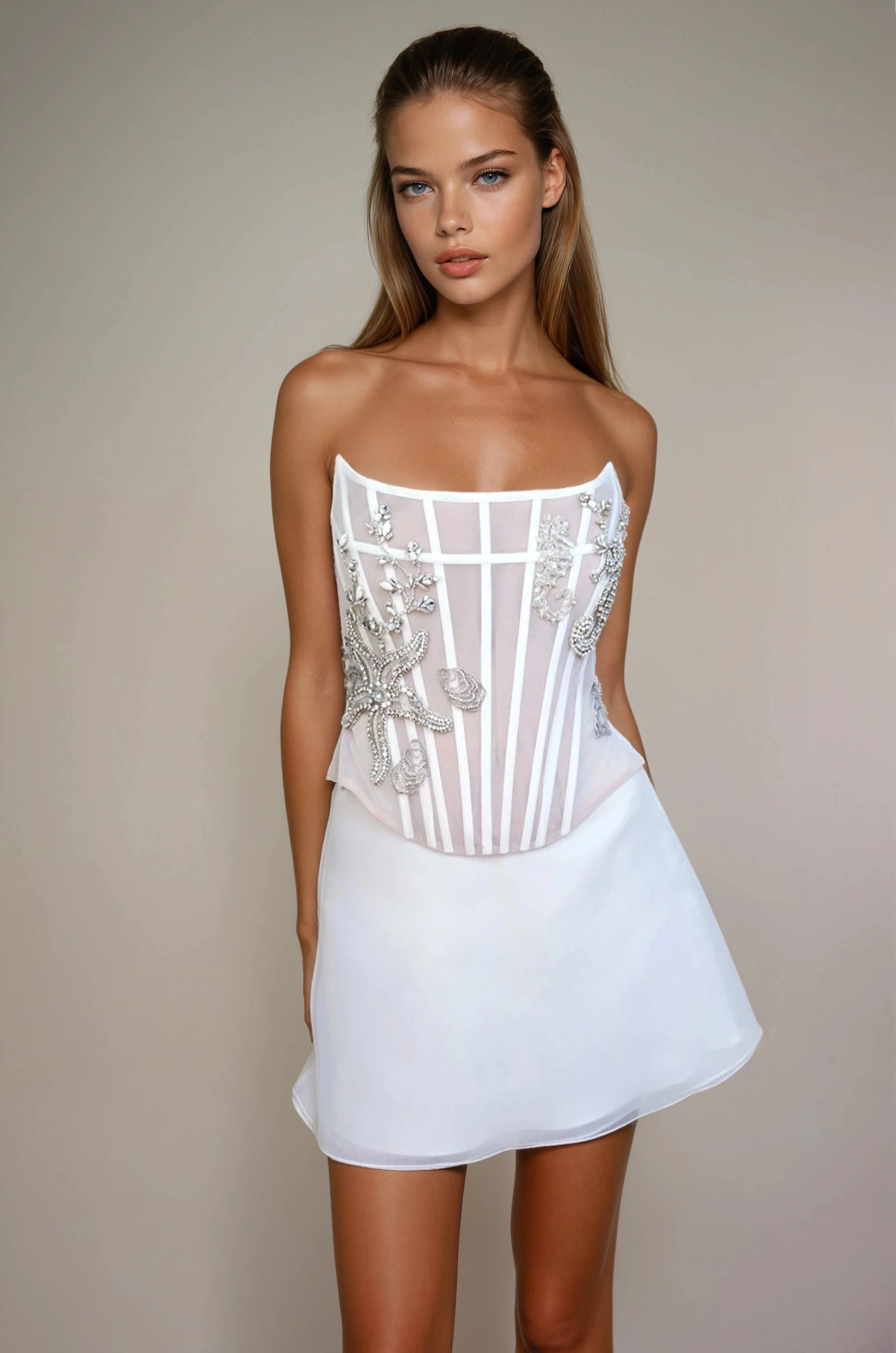 Archive Celestial Seascape Birdcage Bustier