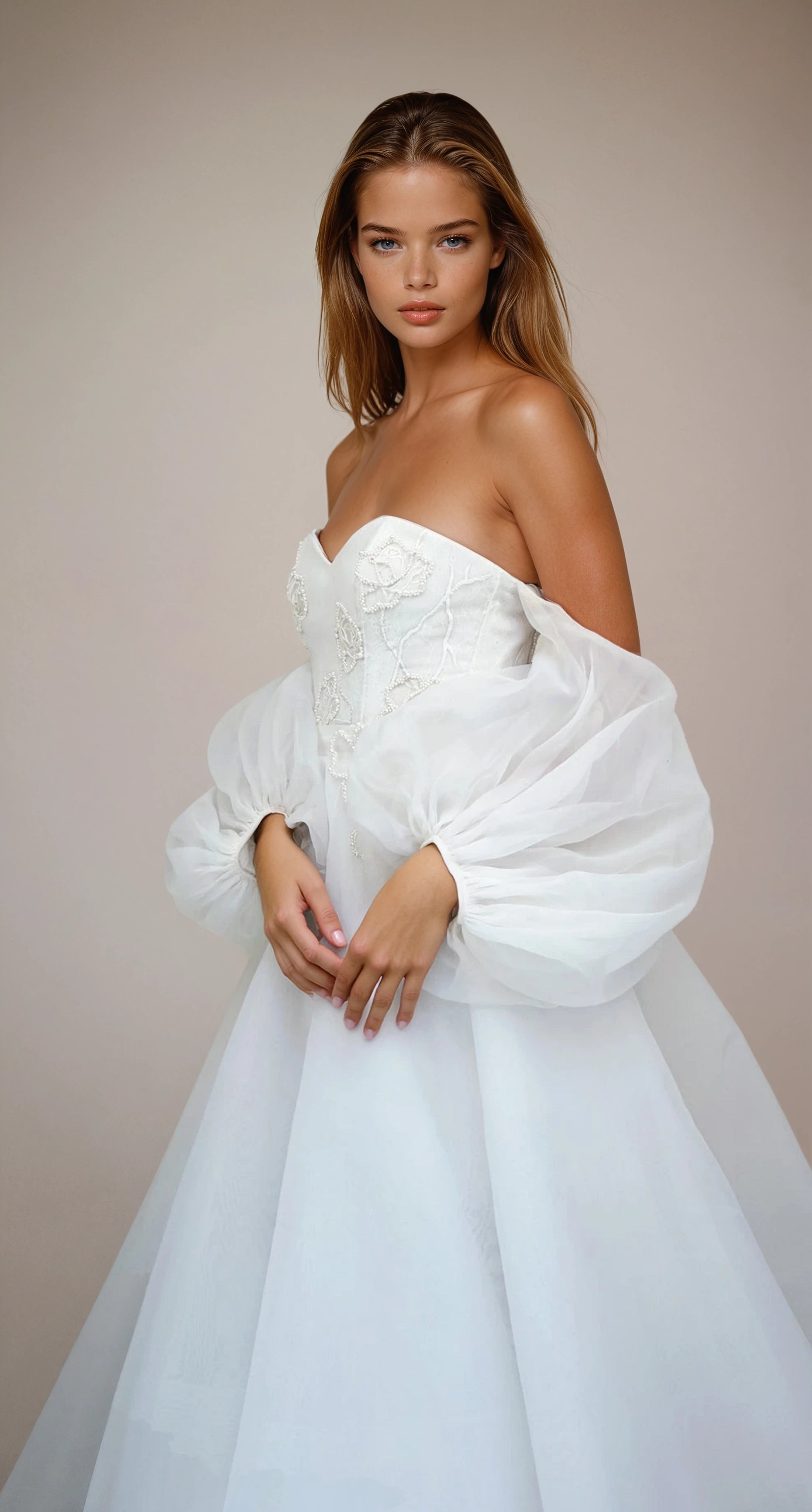 Archive Wild Rose Vine Organza Separates