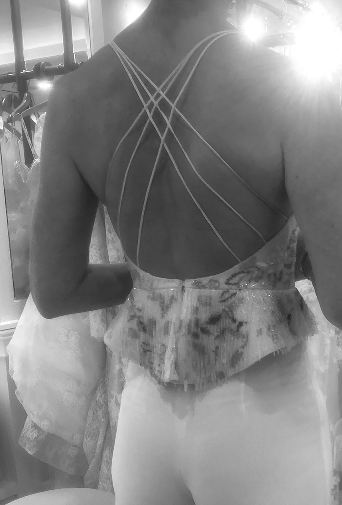 Archive Couture Hand Beaded Tassel Bodice