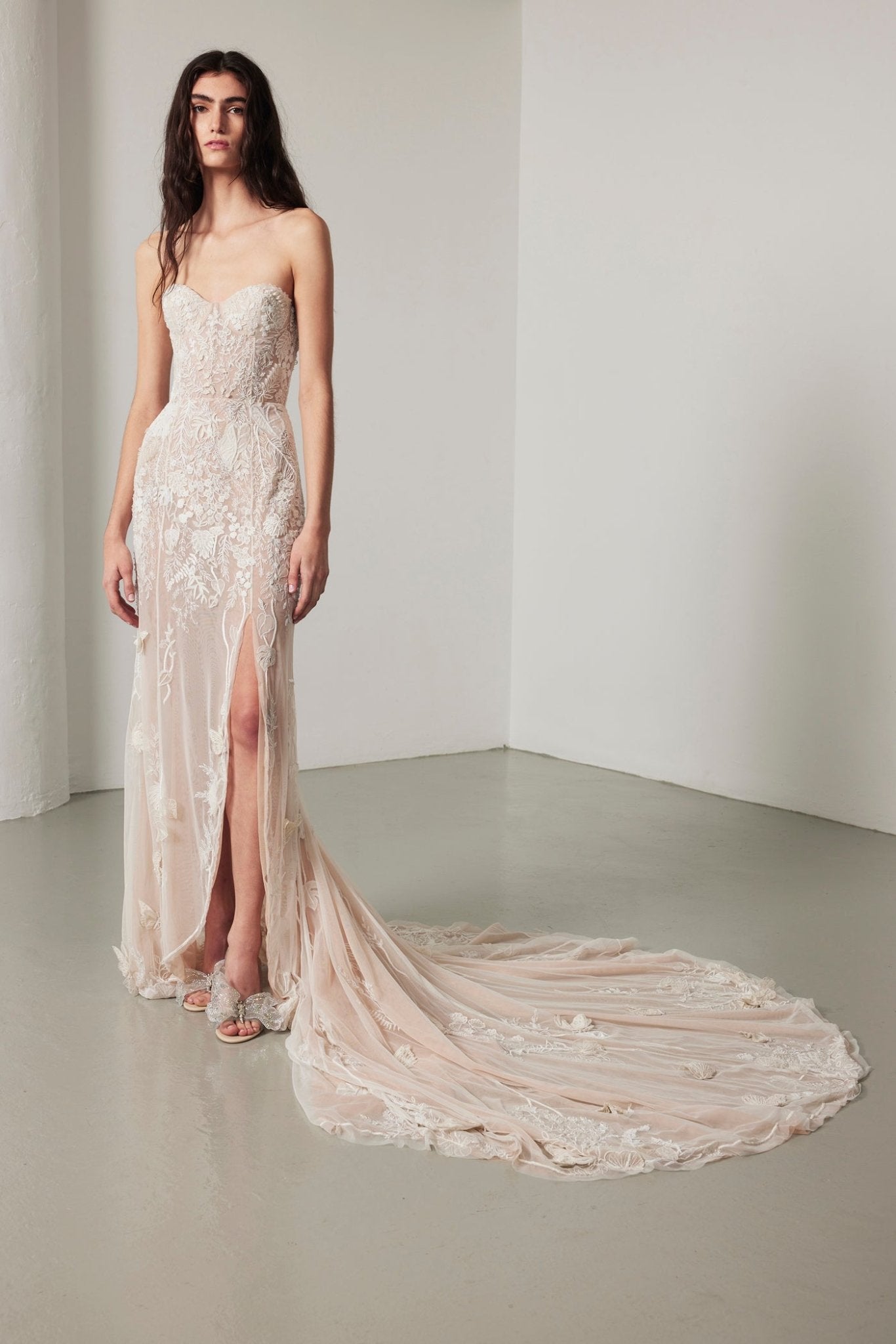 hermione - de - paula - Archive Forest Glade Embroidered Gown - RUNWAY COLLECTION - botanical - couture