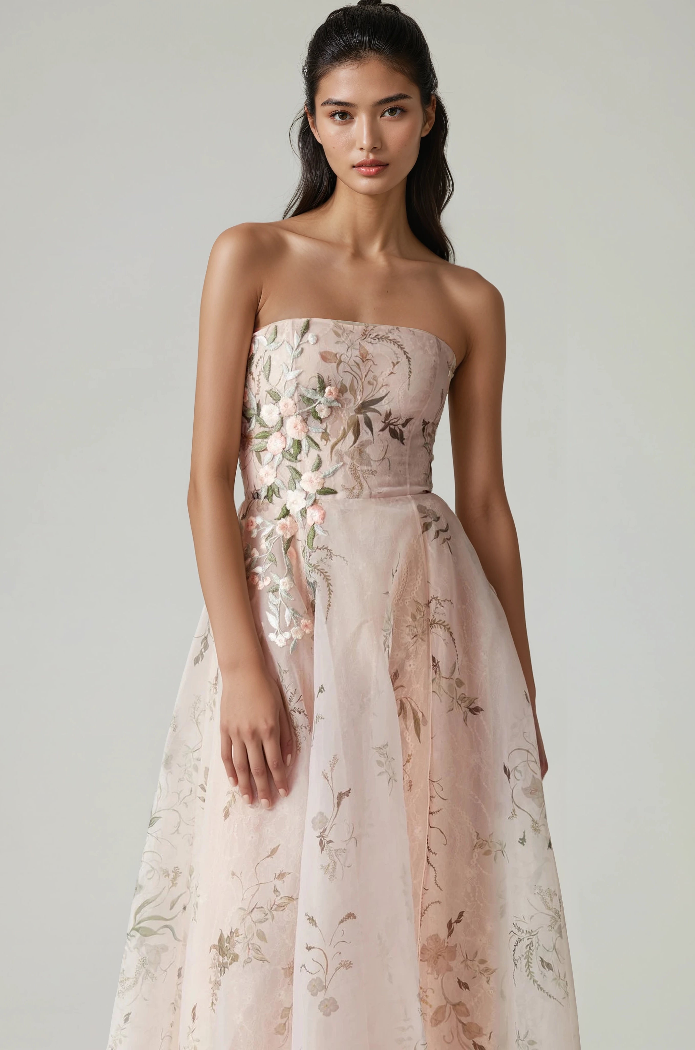 Minature Rose Bougainvillea Oasis SL Gown Blush