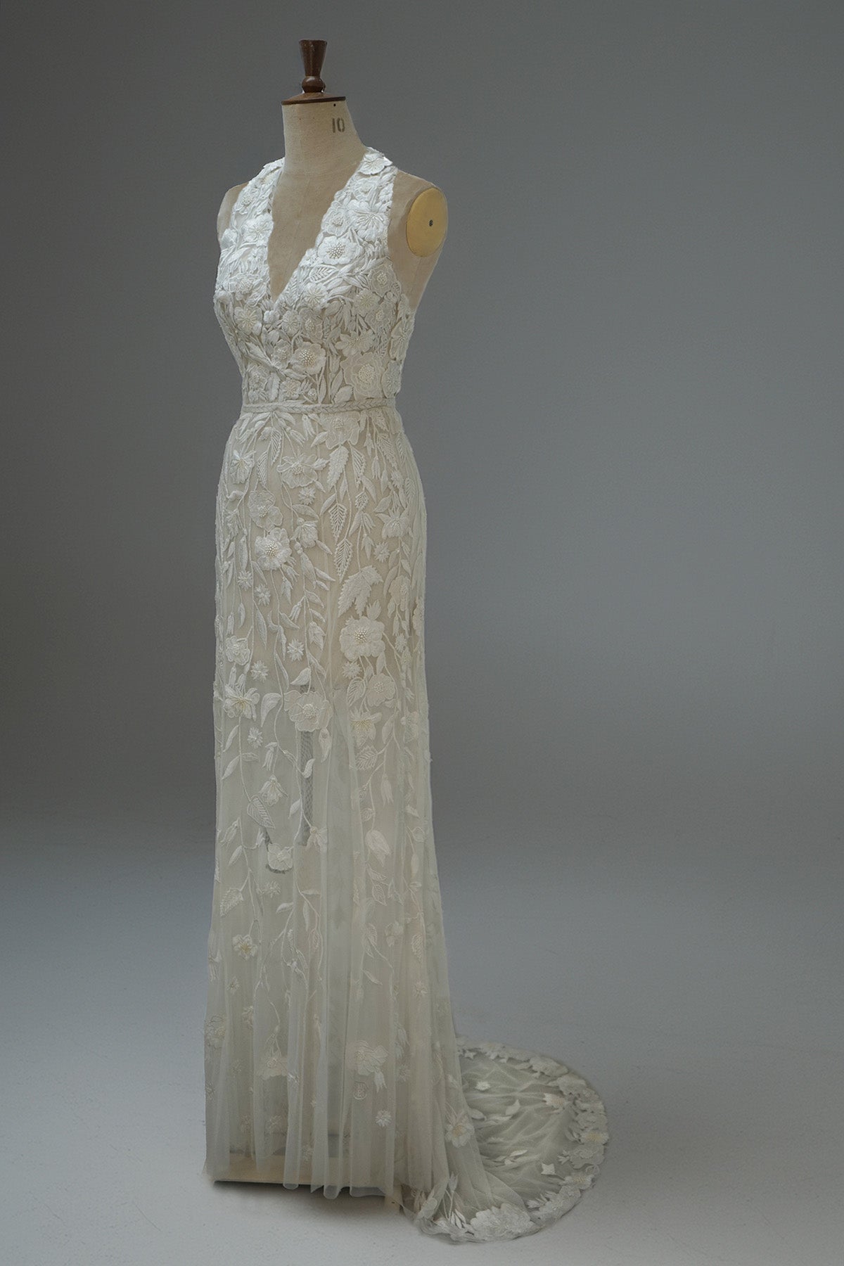 Archive Halter Neck Wild Rose 'Floral White'