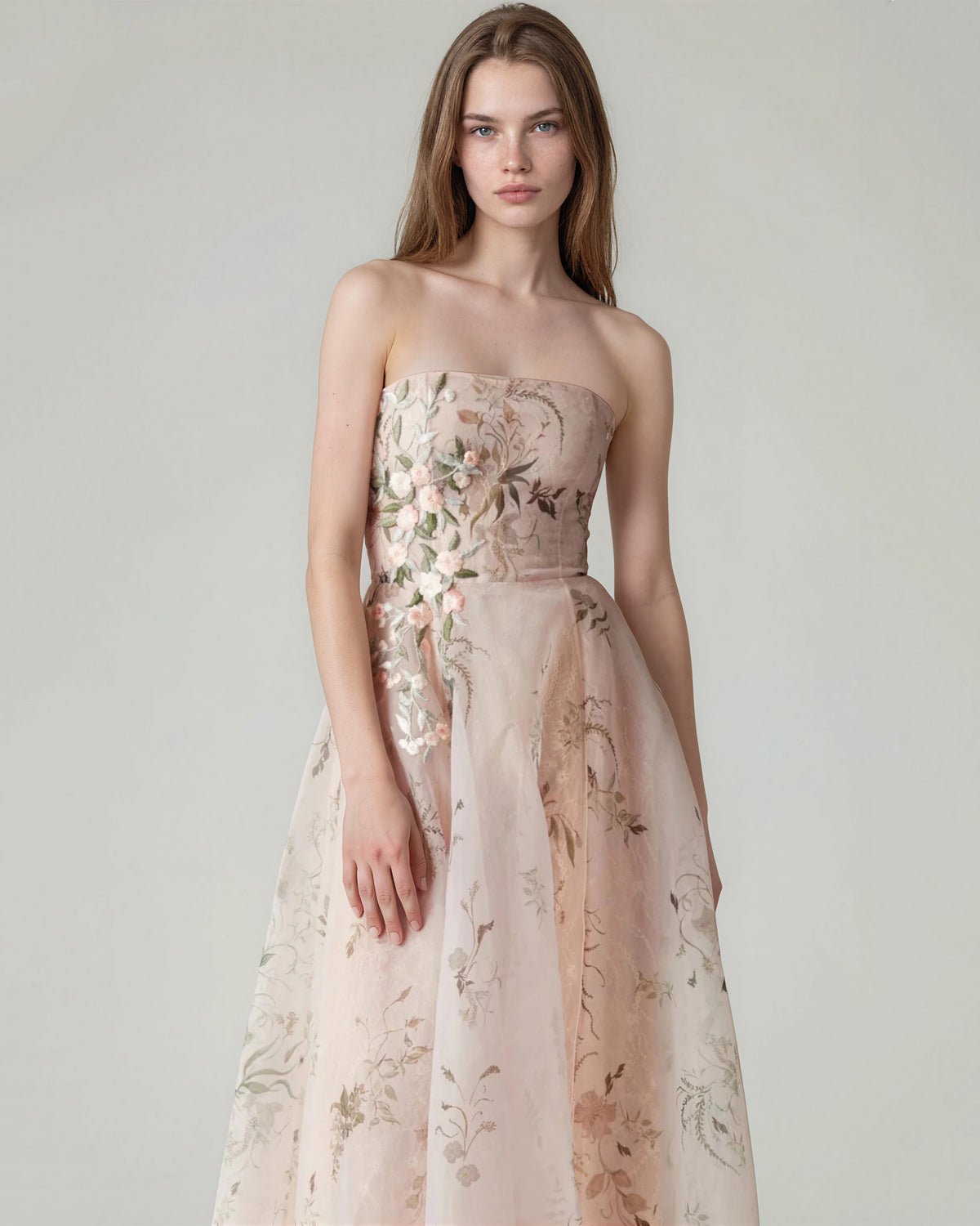 hermione-de-paula-Miniature Rose Bougainvillea Oasis SL Gown Blush-couture-bridal-ready-to-wear