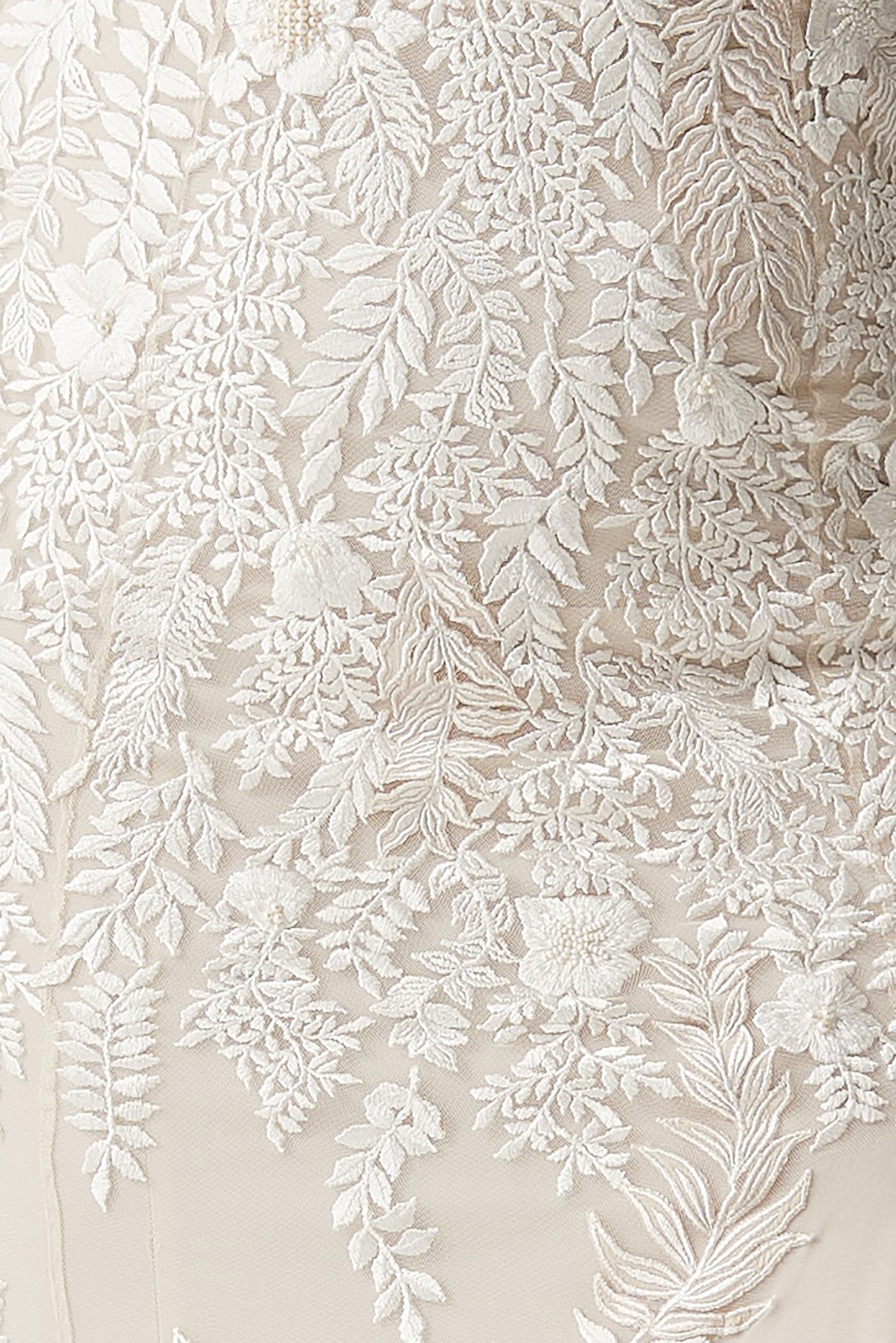 Fern and Rose Organza Gown | Hermione de Paula Bridal Boutique