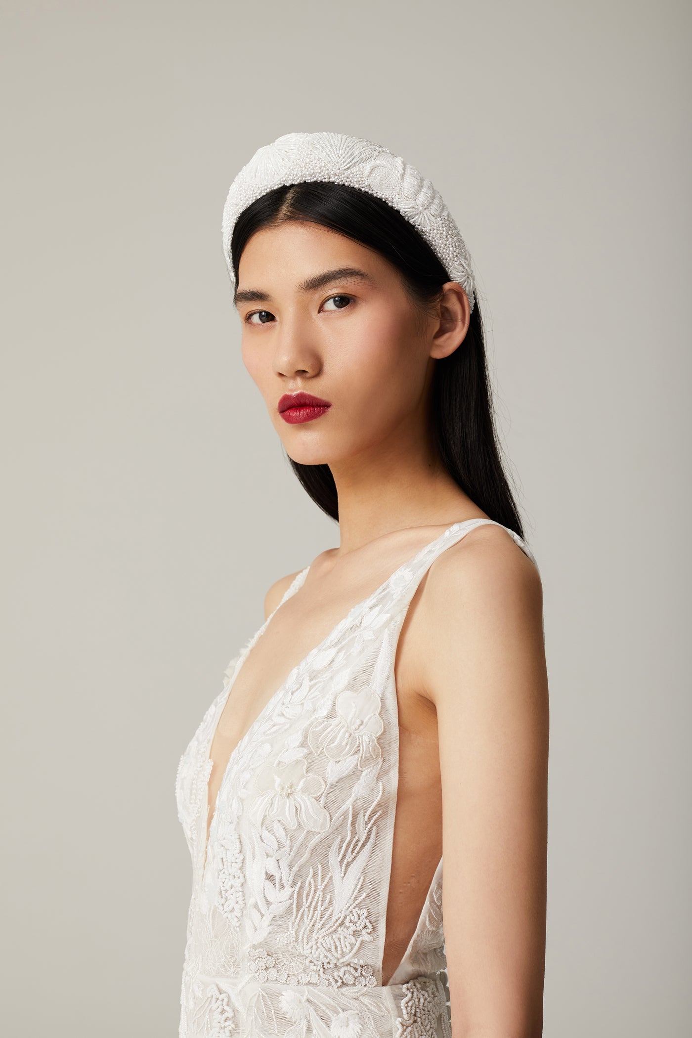 Seascape Headband | Hermione de Paula Bridal Boutique