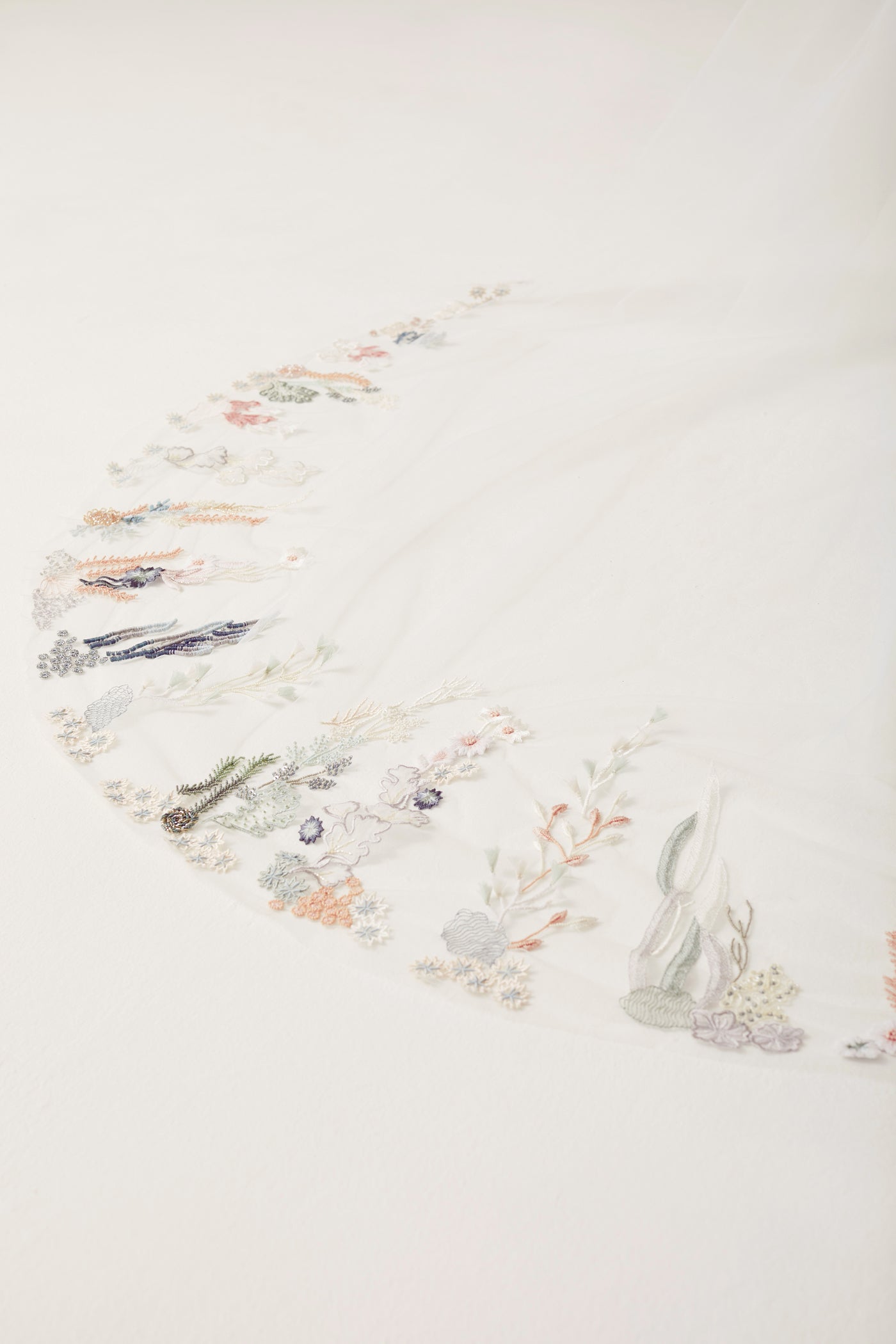 Seascape Veil | Hermione de Paula Bridal Boutique