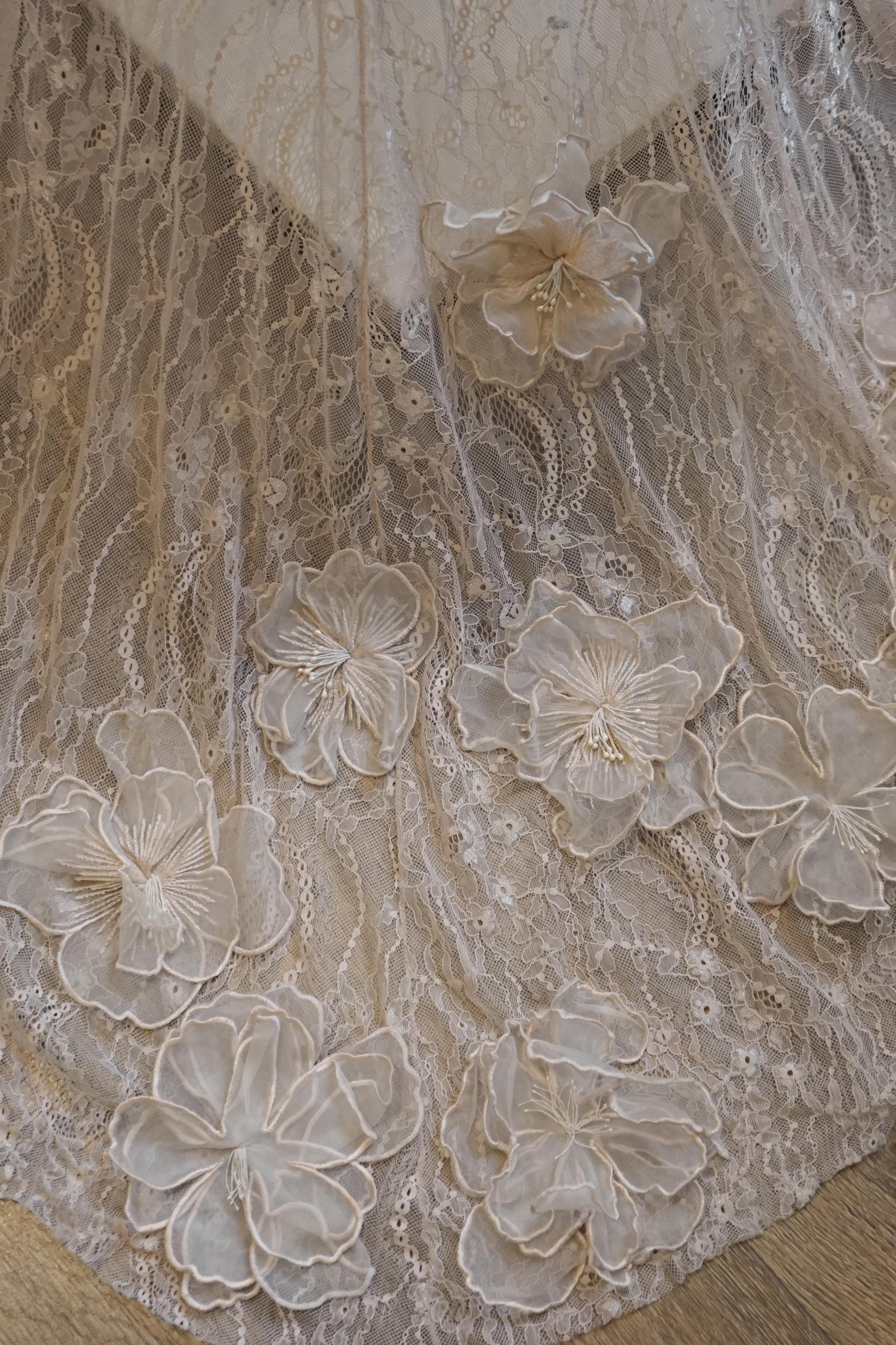 Archive Blush Peony Rose Lace Two Piece