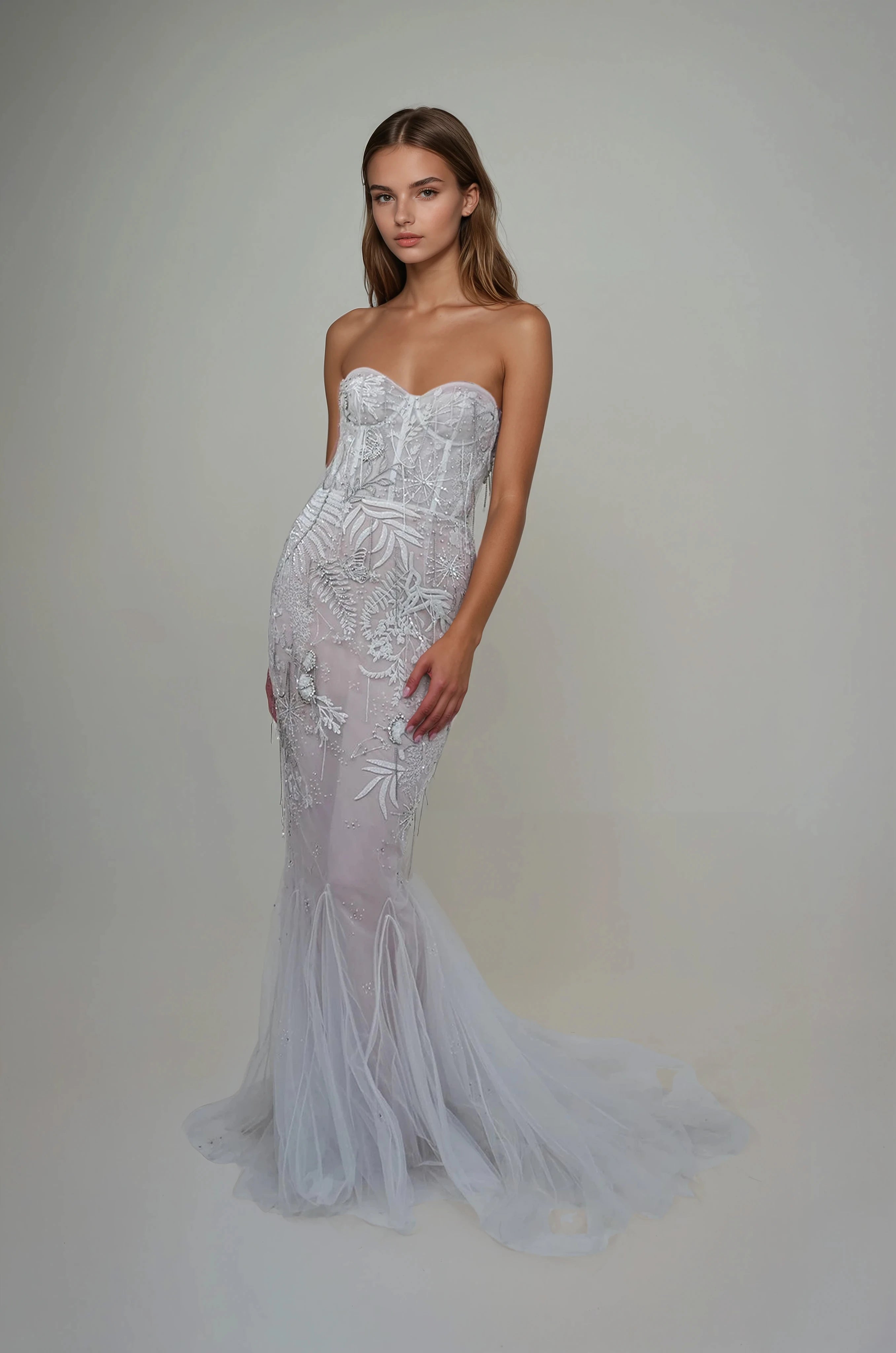 Archive 'Astrophile' Gown with 'Shooting Star' tassels - RUNWAY COLLECTION