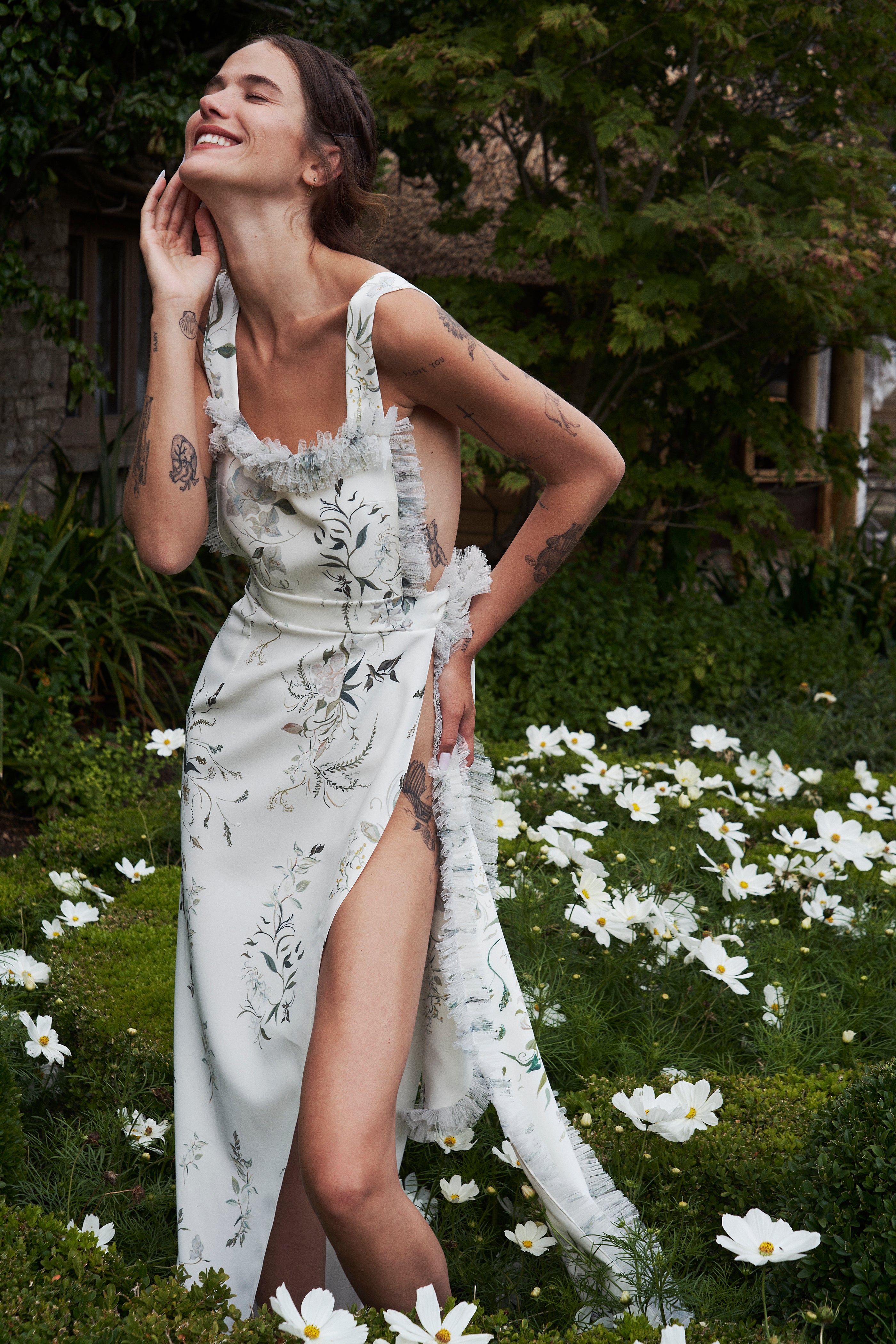 Archive Bougainvillea Swimsuit Cover Up