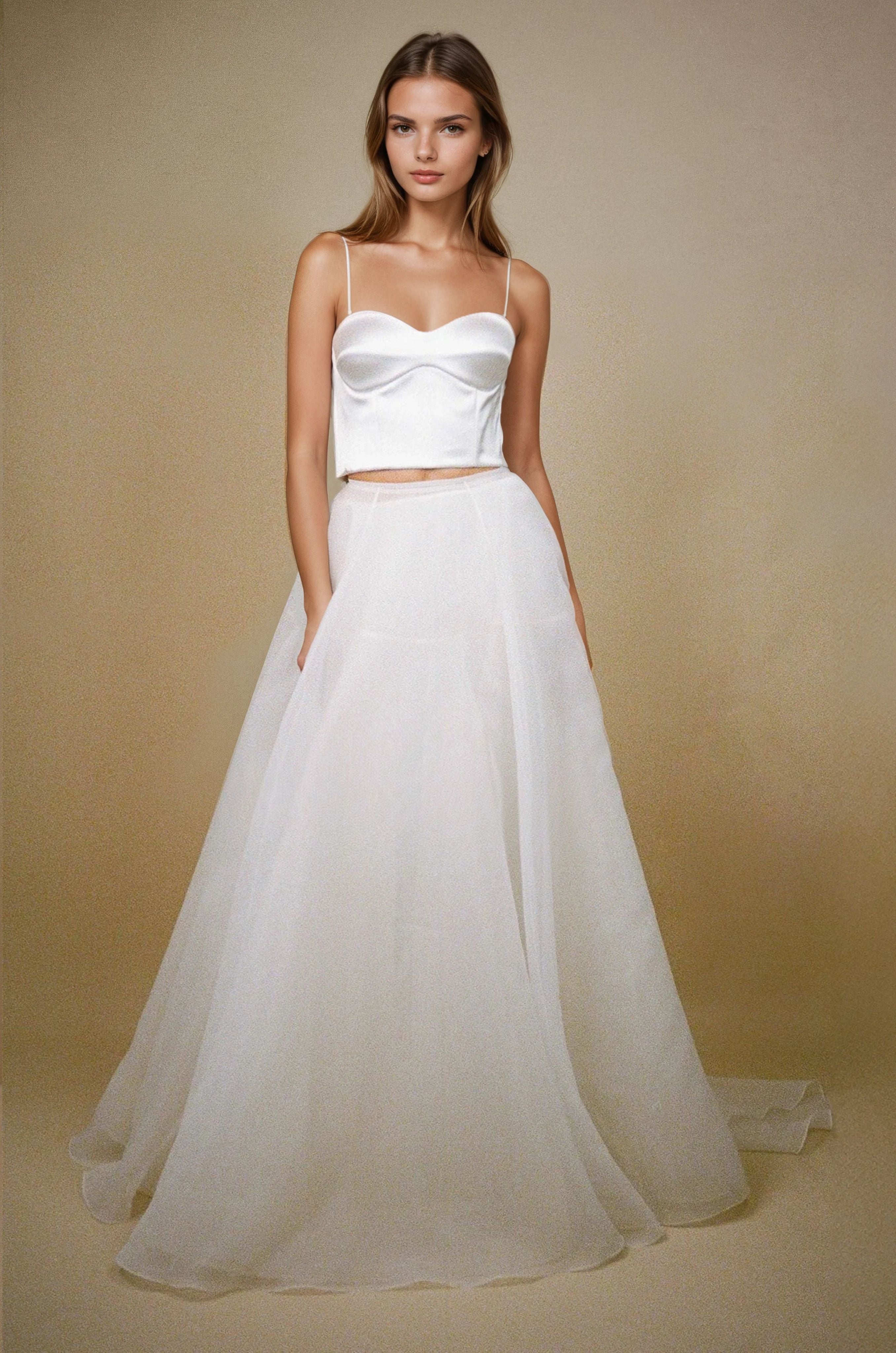 Archive Organza Skirt | With Crin Rings