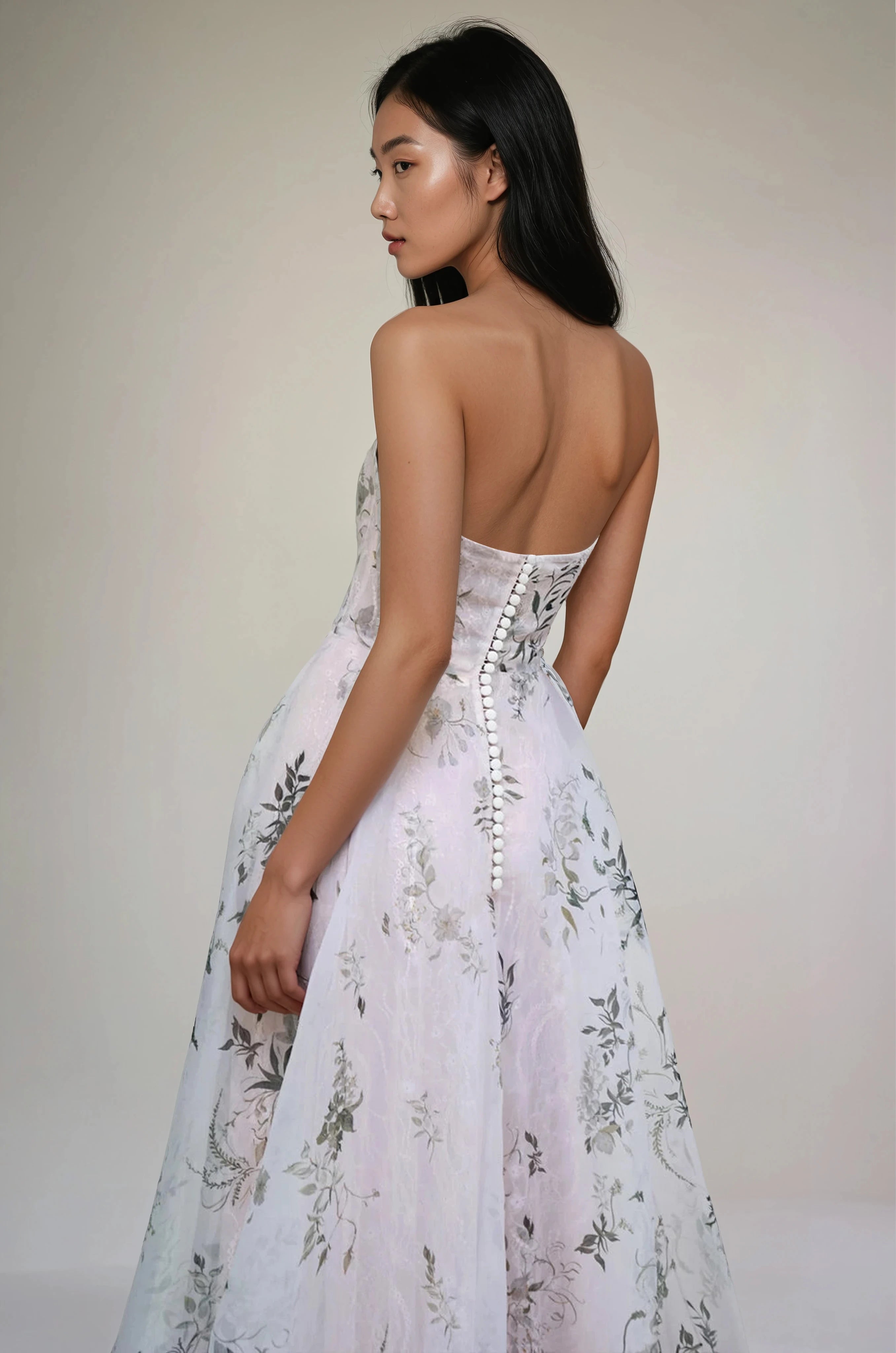 Archive Blush Bougainvillea Gown