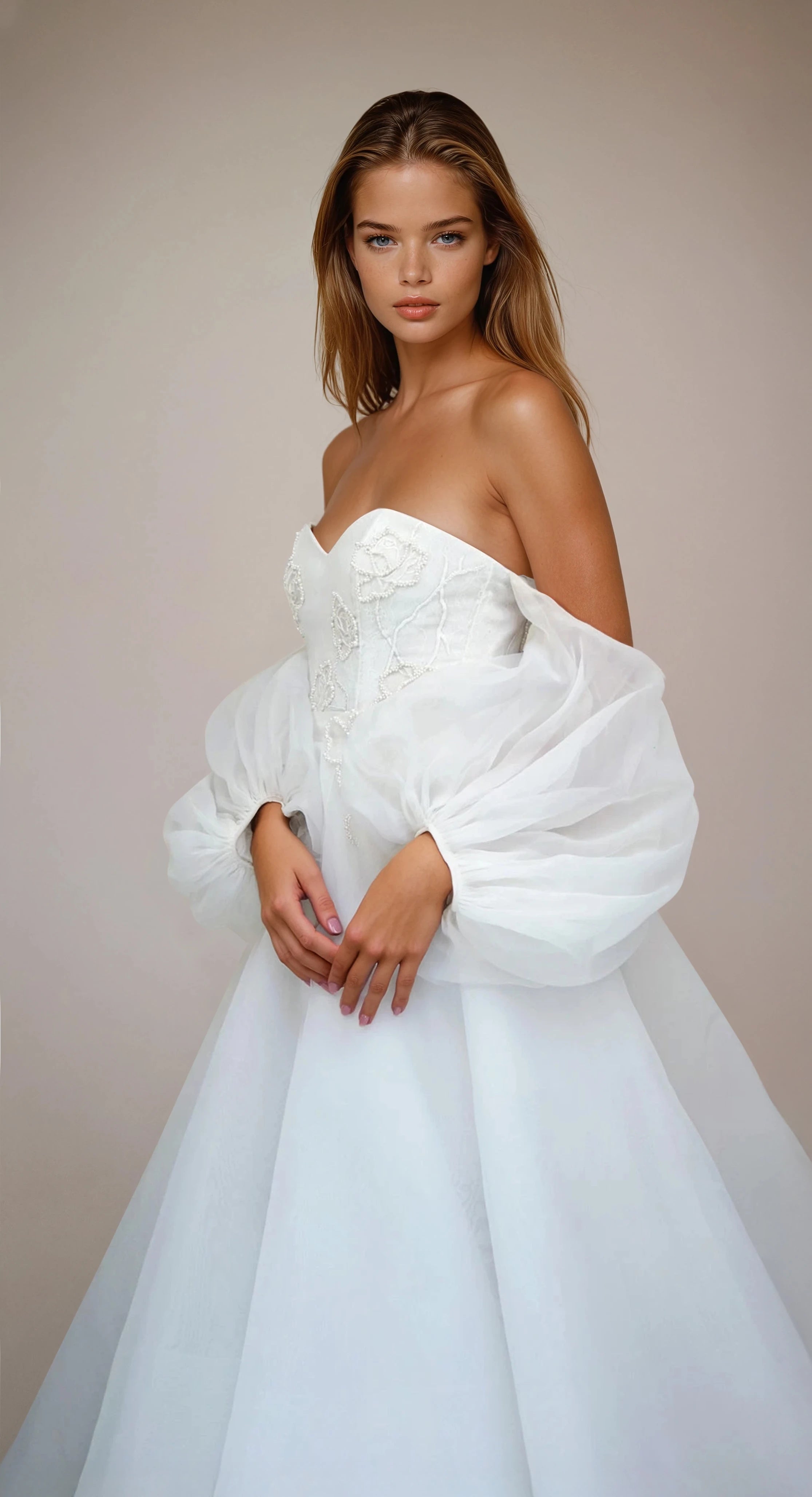 Archive Wild Rose Vine Organza Separates