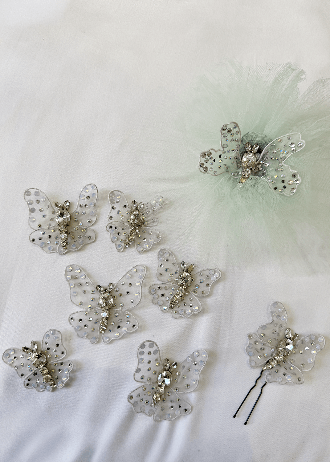 hermione - de - paula - Archive HdeP Embroidered 3D Butterfly Custom Set - botanical - couture