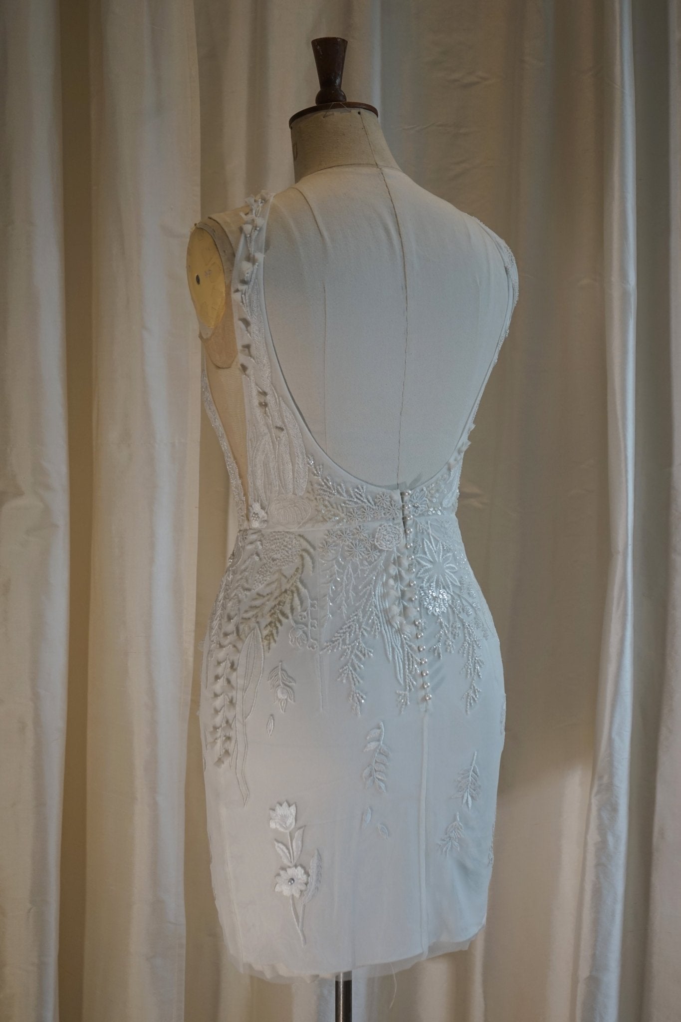 hermione - de - paula - Archive Seascape Racer Mini - 'Moonlight White' - Brand New - botanical - couture