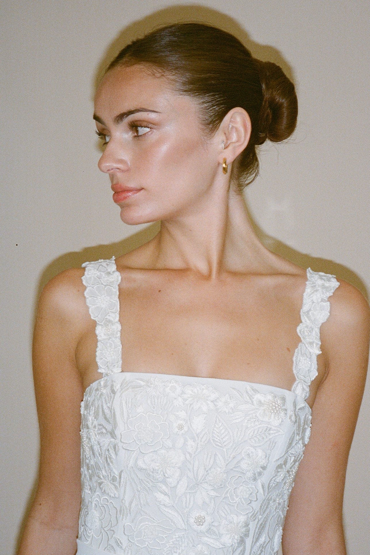 hermione - de - paula - Archive Wild Rose Straps - NEW Never Worn - botanical - couture