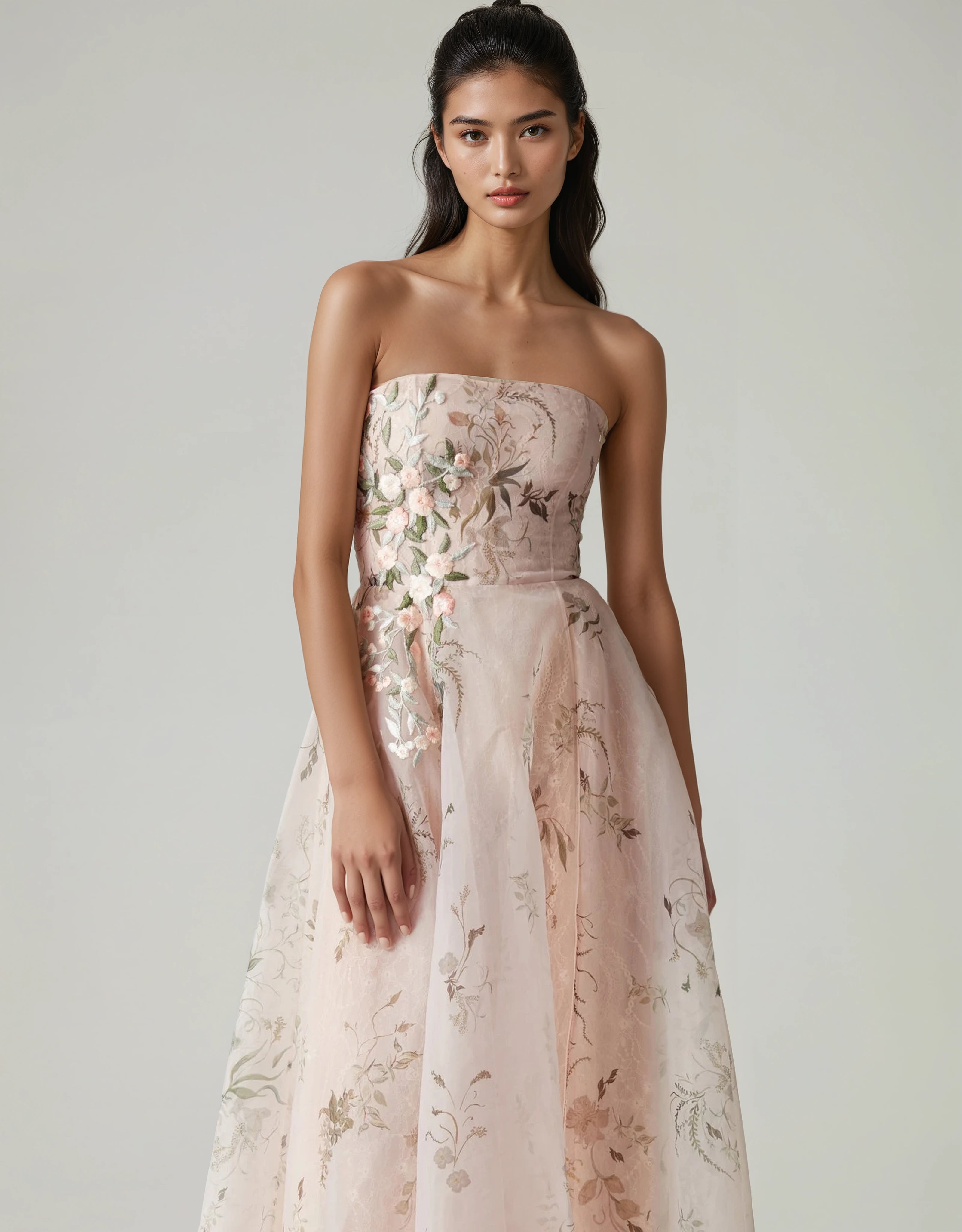Pink Bougainvillea Oasis Gown | Hermione de Paula Bridal Boutique