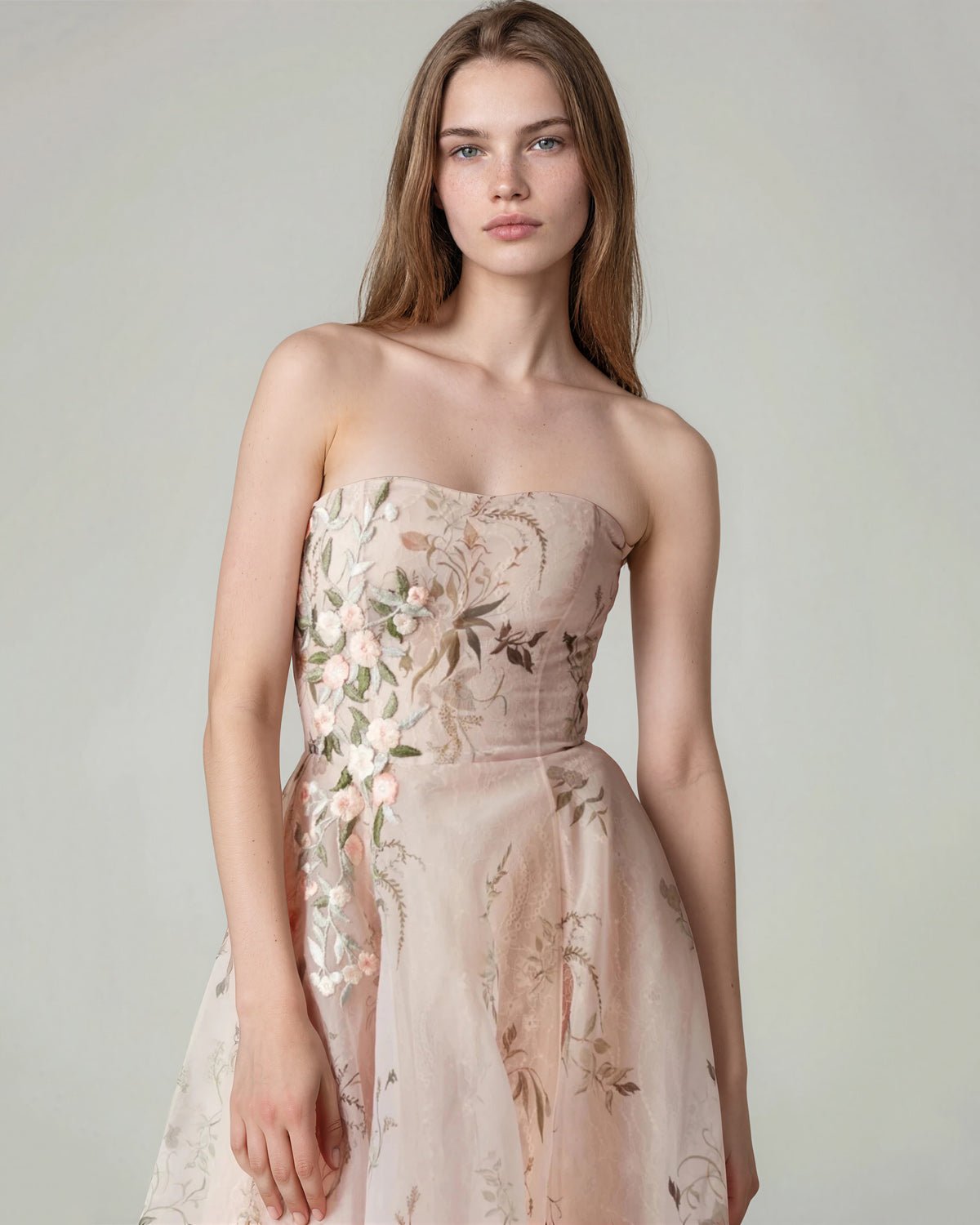 hermione-de-paula-Miniature Rose Bougainvillea Oasis SL Gown Blush-couture-bridal-ready-to-wear