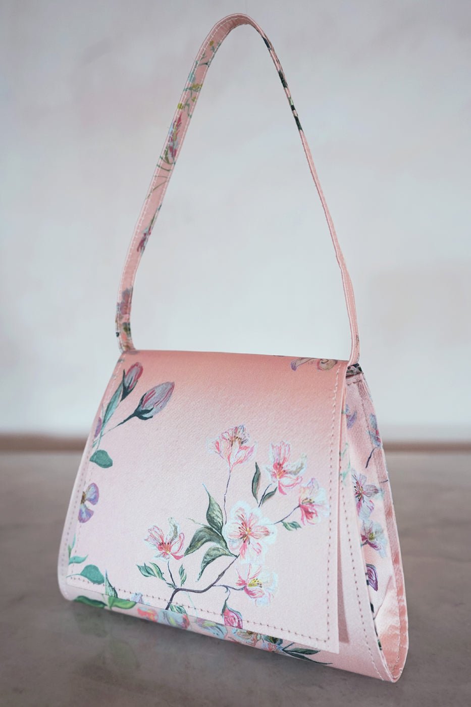 hermione - de - paula - Archive Apple Blossom Rose - Flower Girl Bag - botanical - couture