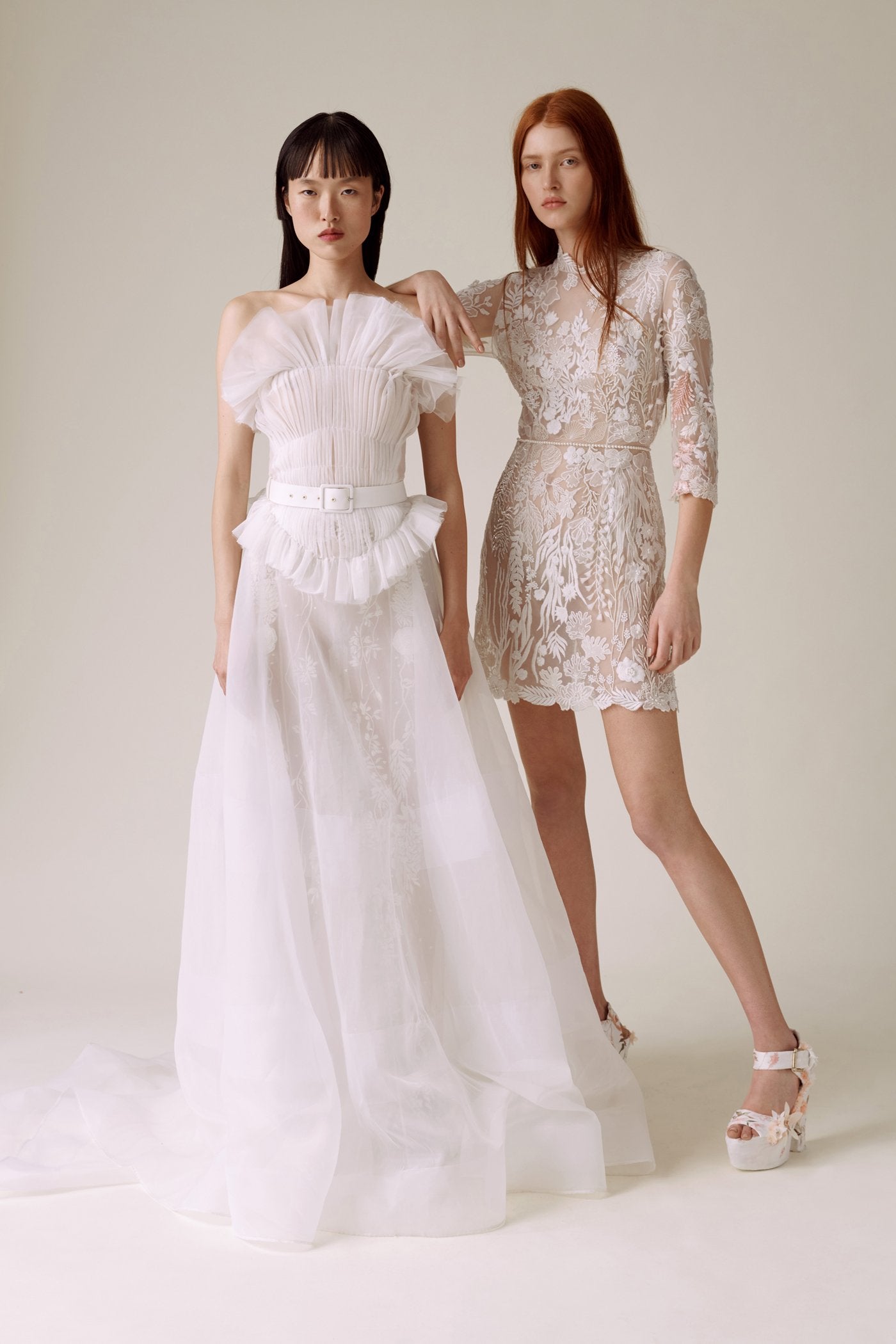Organza Overskirt | Hermione de Paula Bridal Boutique