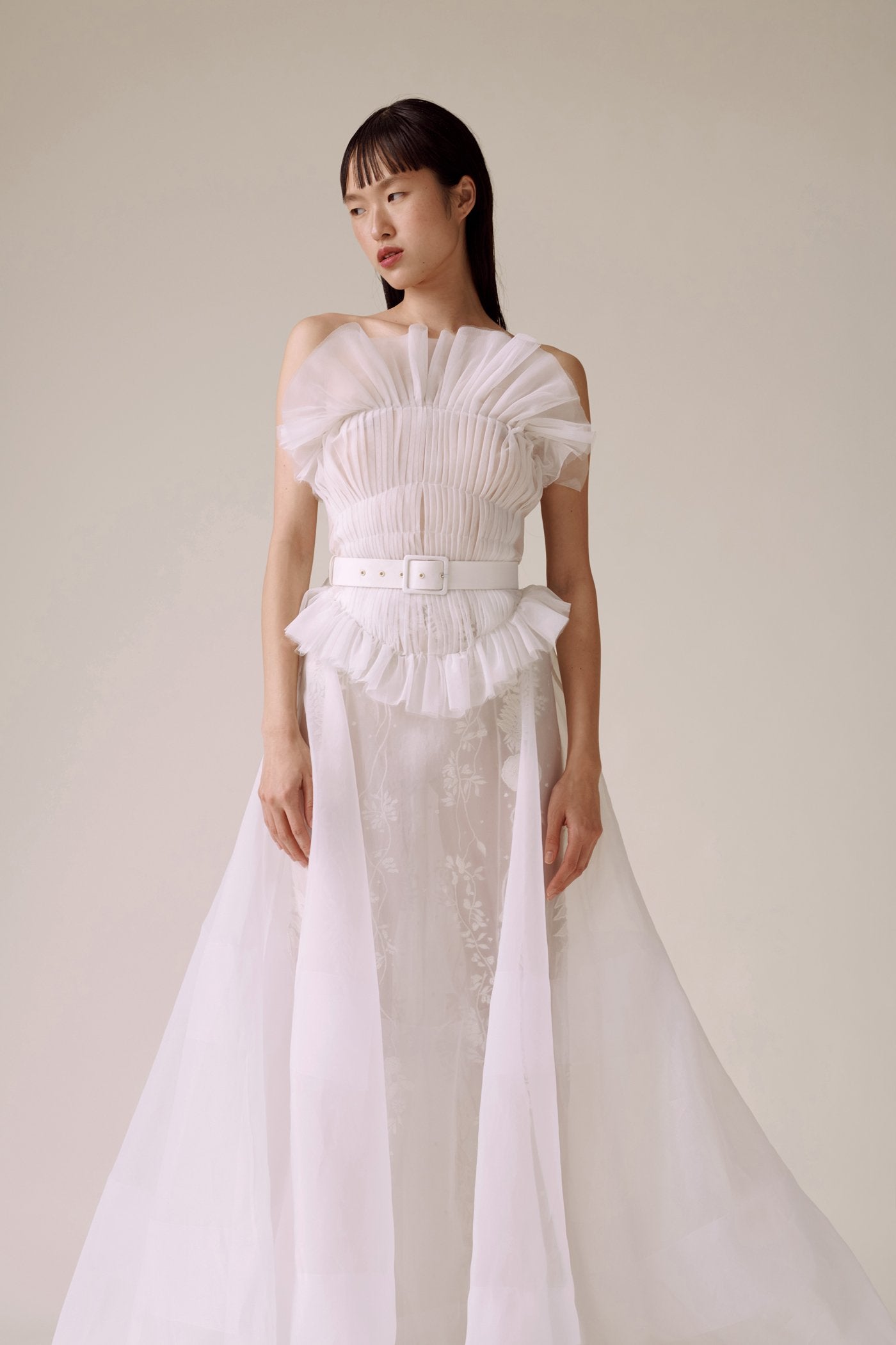Organza Overskirt | Hermione de Paula Bridal Boutique