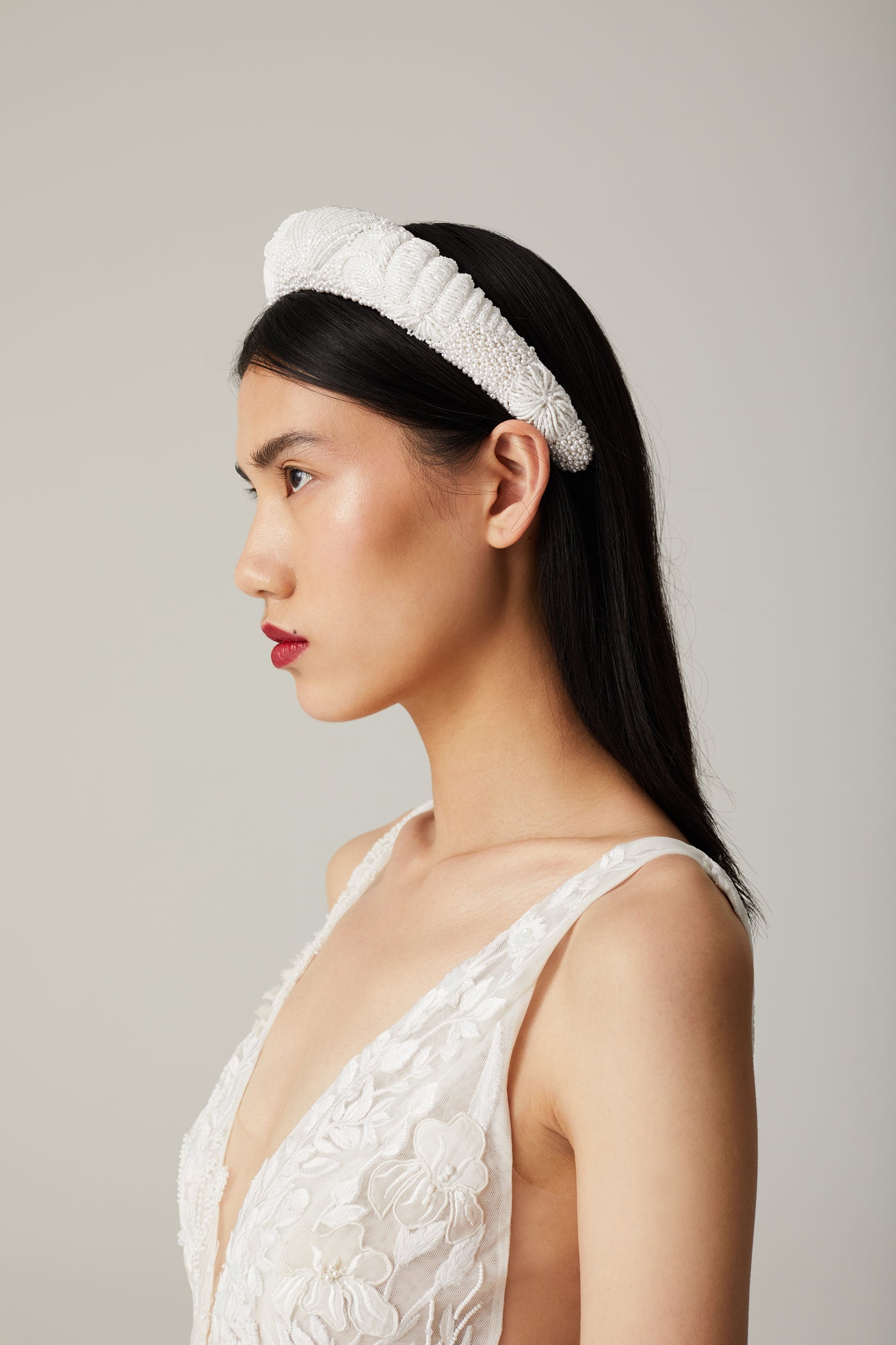 Seascape Headband | Hermione de Paula Bridal Boutique